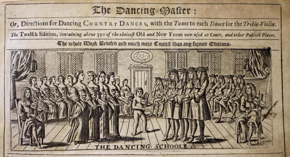 The English Dancing Master, Playford, contient de nombreux longways
