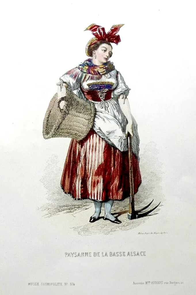 alsacian attire circa 1850